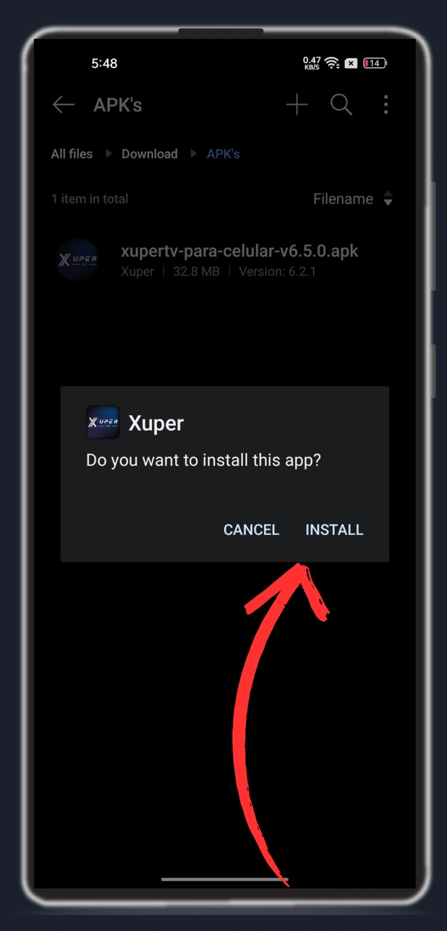 Xuper TV APK - Descargar para Android Última Versión 6 Instalar el Archivo APK